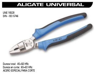 Alicate universal 200 mm agarre Bi-material 20486202 - Haga click en la imagen para cerrar