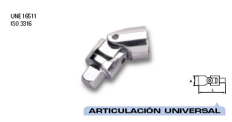 Articulacion universal 1/2" 205364 - Haga click en la imagen para cerrar