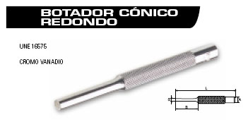 Botador cilíndrico 3 mm 205620 - Haga click en la imagen para cerrar