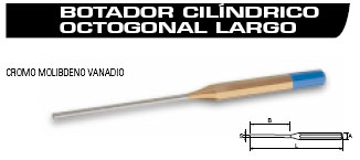 Botador octogonal largo 4 mm 2056401 - Haga click en la imagen para cerrar