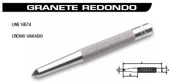 Granete redondo 8 mm 205666 - Haga click en la imagen para cerrar