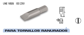 Punta plana destornillador a golpe 2,5x14 mm 2055412 - Haga click en la imagen para cerrar