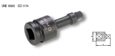 Reductor llave vaso impacto de 3/4" a 1/2" 205376 - Haga click en la imagen para cerrar