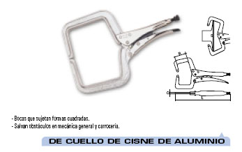 Tenaza GRIP cuello de cisne de acero 12" 204891 - Haga click en la imagen para cerrar