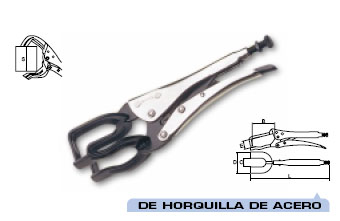 Tenaza GRIP horquilla de acero para tubos 12" 2048935 - Haga click en la imagen para cerrar